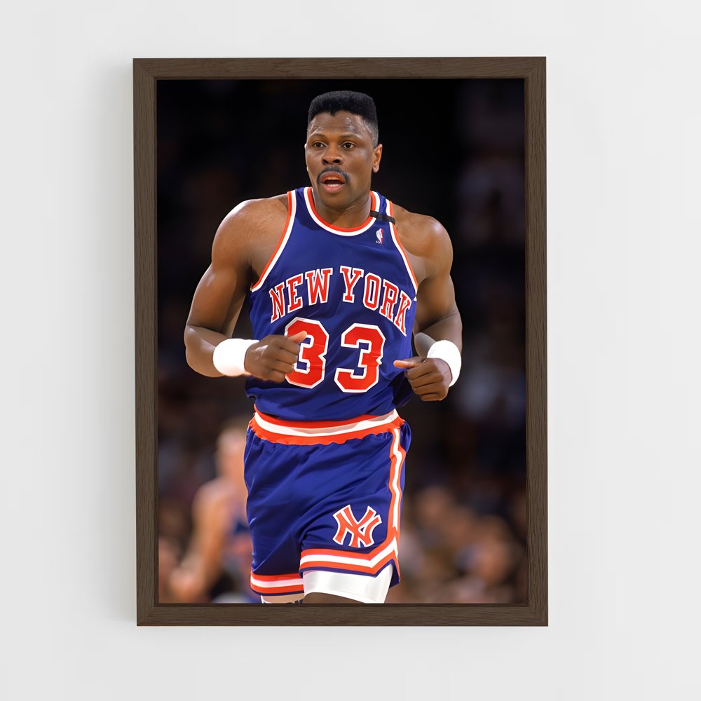 Poster Ewing en Action – affiche Basketball (vue 5)